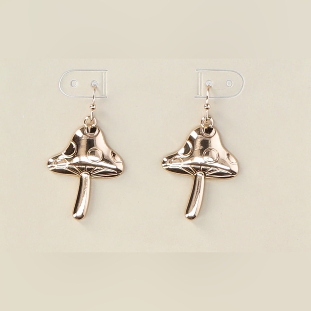 🆕 Mushroom Dangle Earrings